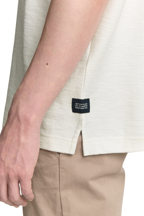 Tom Tailor structured resort collar polo